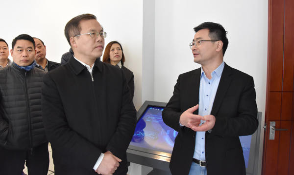 杭州市委常委、余杭區(qū)委書記毛溪浩一行蒞臨我司考察調(diào)研