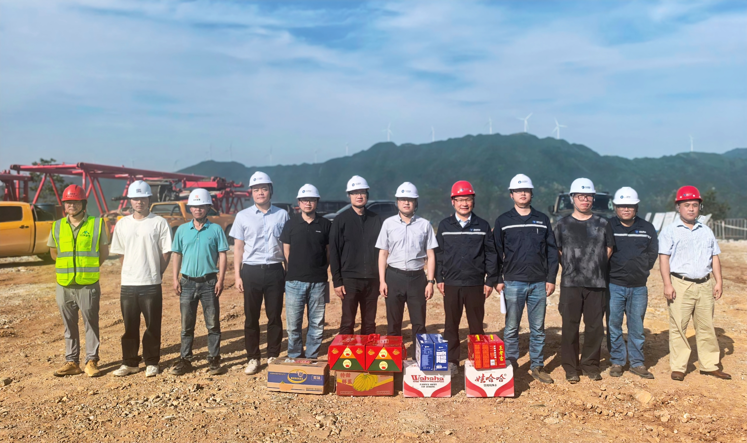 陳棋赴湖南風(fēng)電項(xiàng)目現(xiàn)場(chǎng)調(diào)研慰問(wèn)